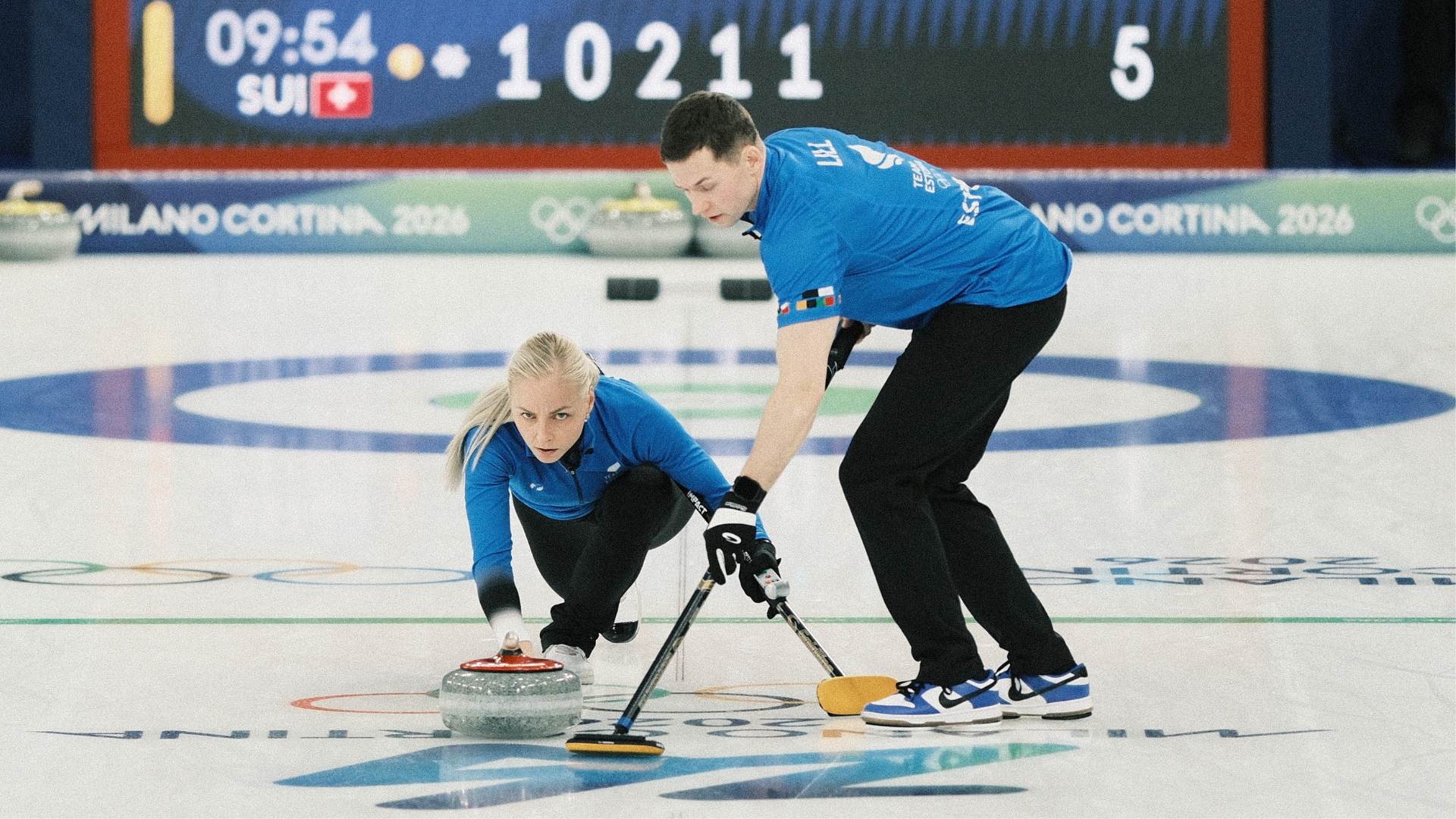 Kurlingupaar Kaldvee ja Lill